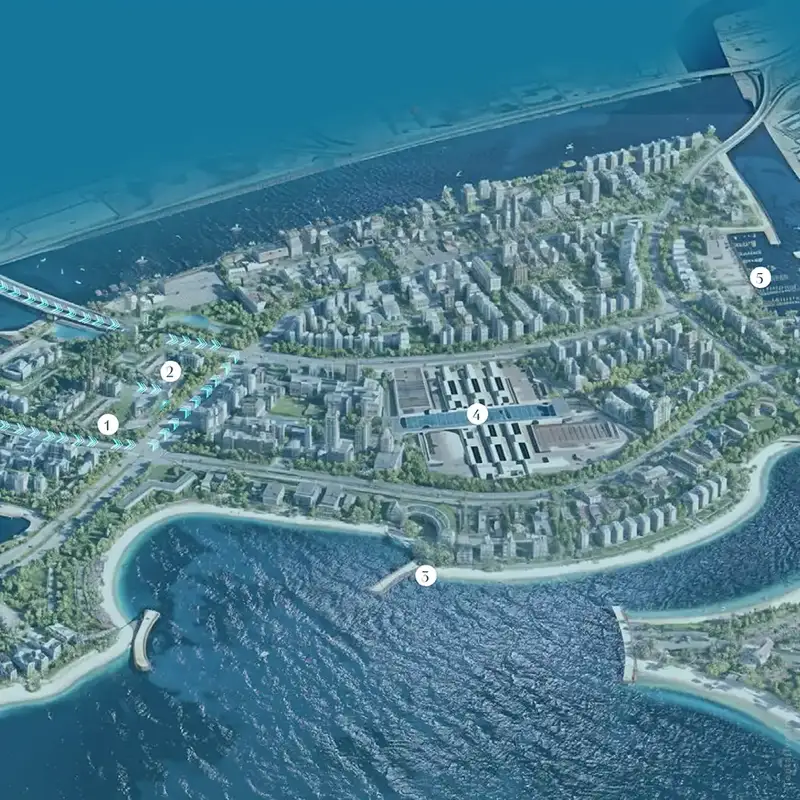 Dubai Creek Gardens masterplan
