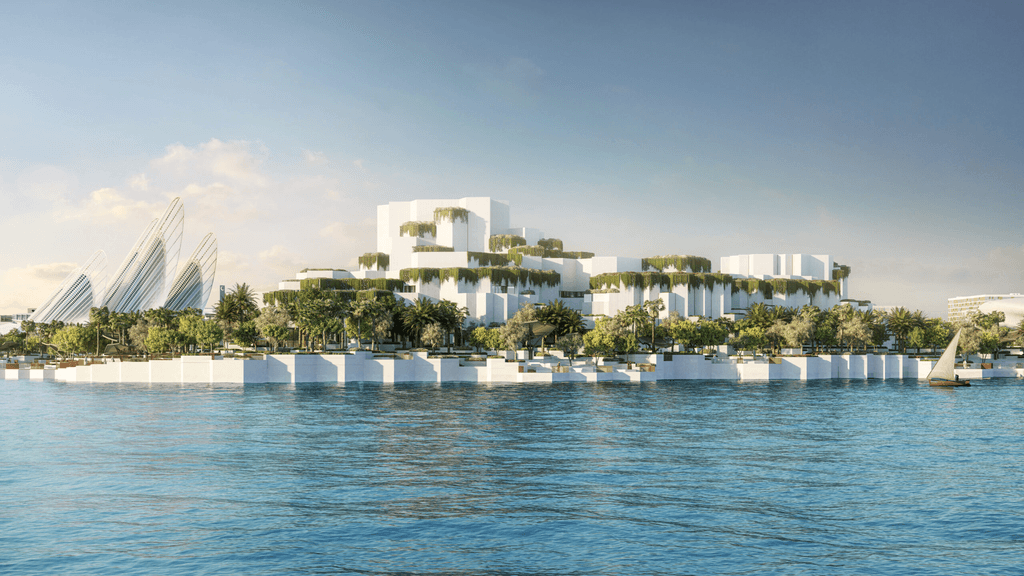 Natural History Museum Abu Dhabi on Saadiyat Island near Sei Saadiyat 2 by Aldar residences — reference institutional imagery