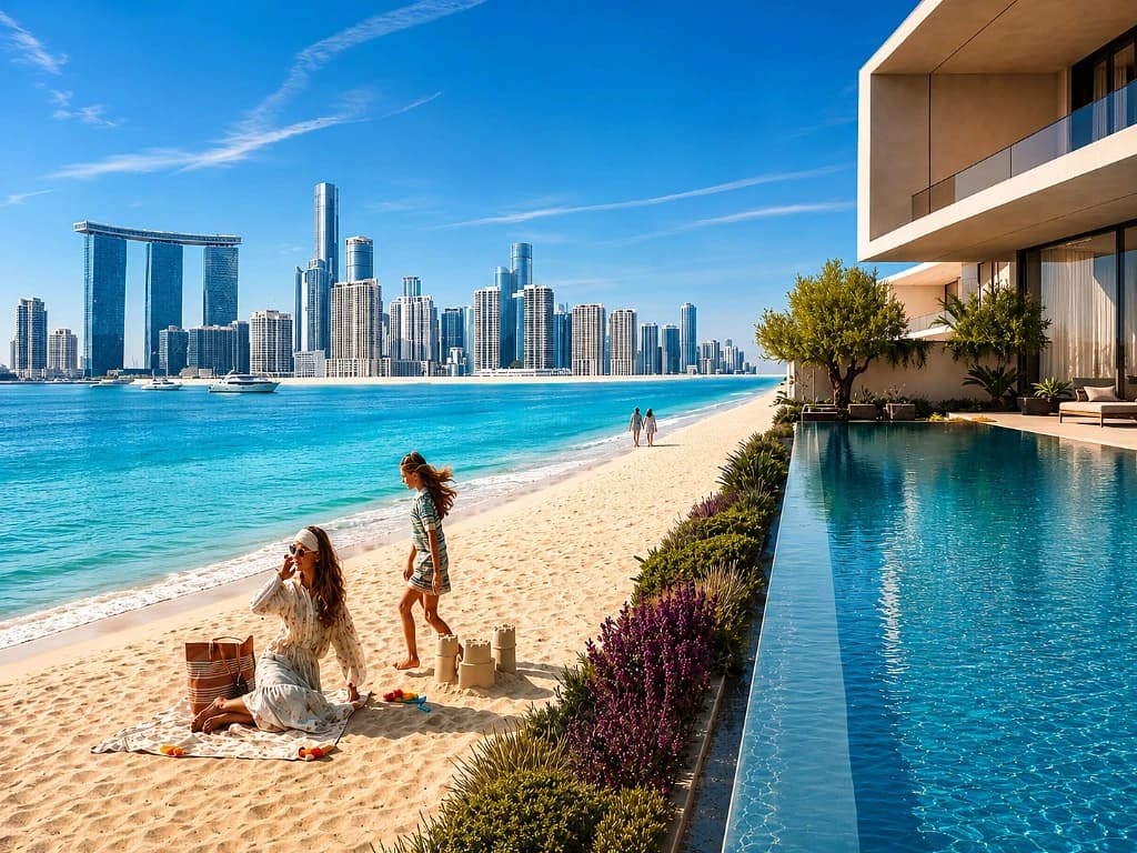 Talay Beach lifestyle at Marsa Al Saadiyat on Saadiyat Island, Abu Dhabi