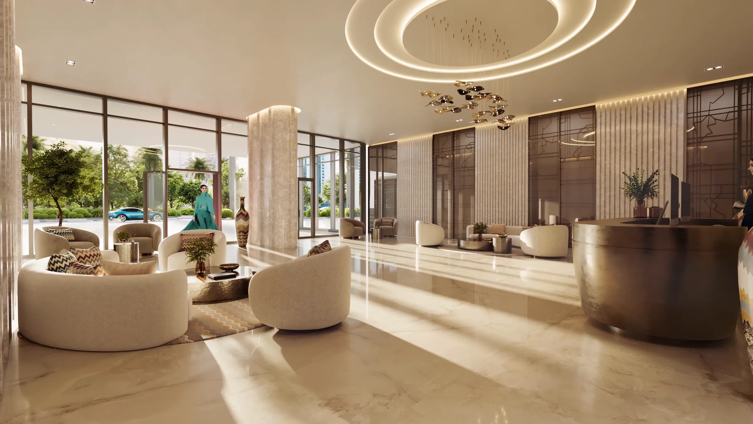 Clubhouse lounge bar