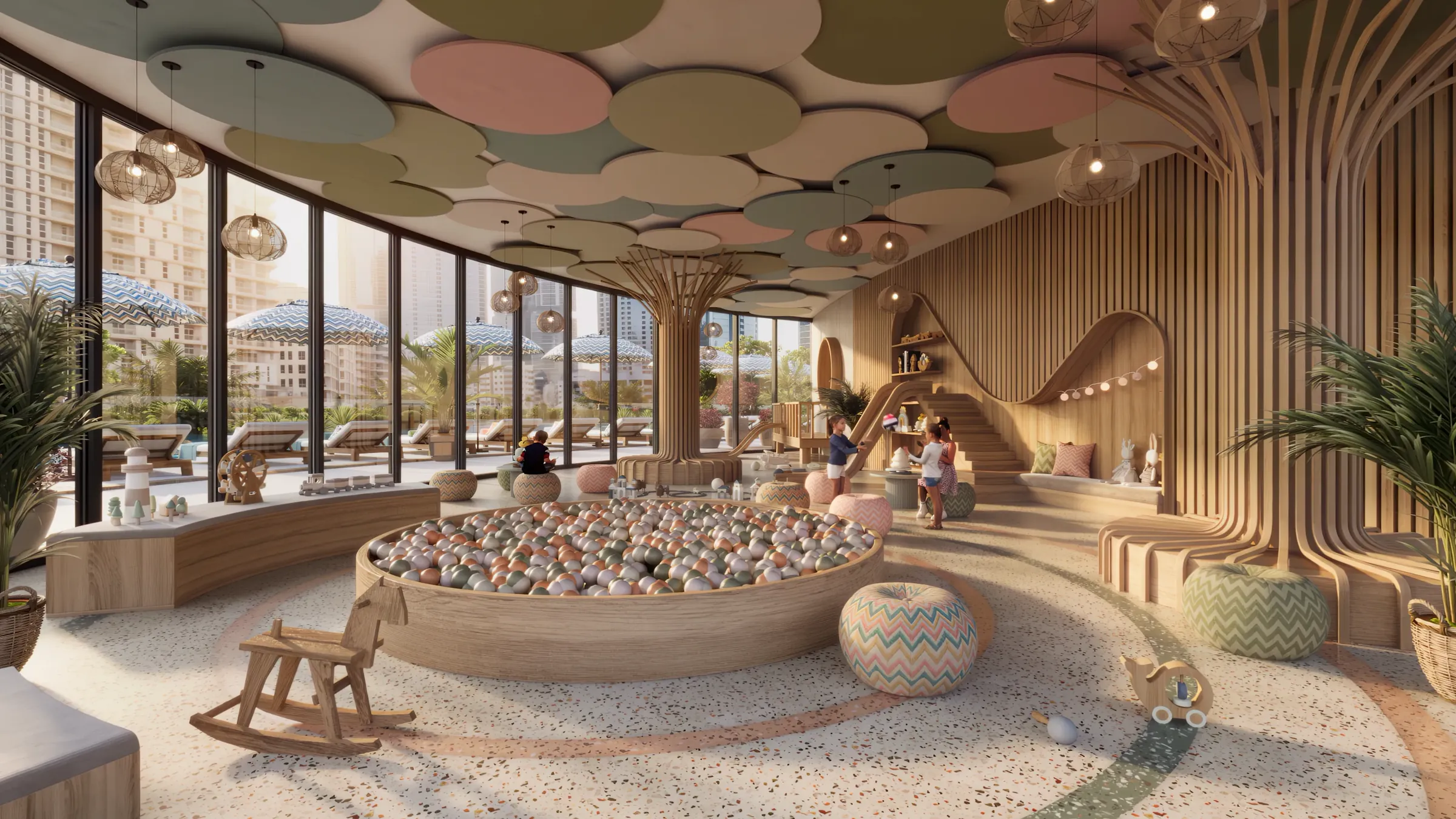 Kids play room