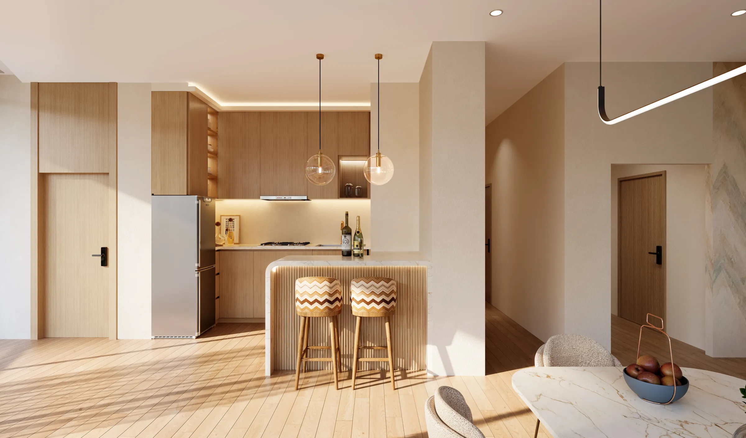 Kitchen breakfast bar