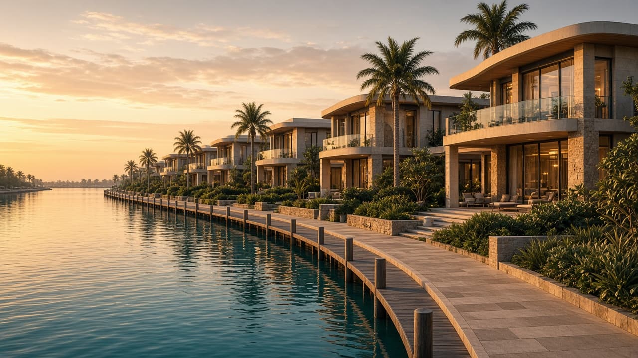 Yas Riva Reserve villas by Aldar on Yas Island, Abu Dhabi